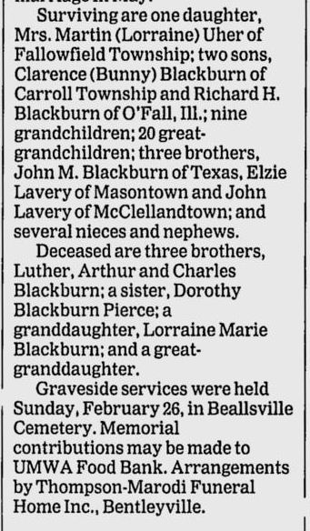 Russell H. Blackburn obit